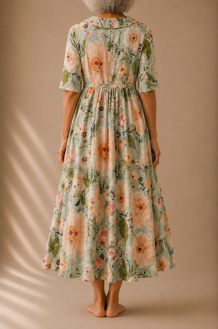 Catherine | Vintage Linen Dress