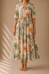 Catherine | Vintage Linen Dress