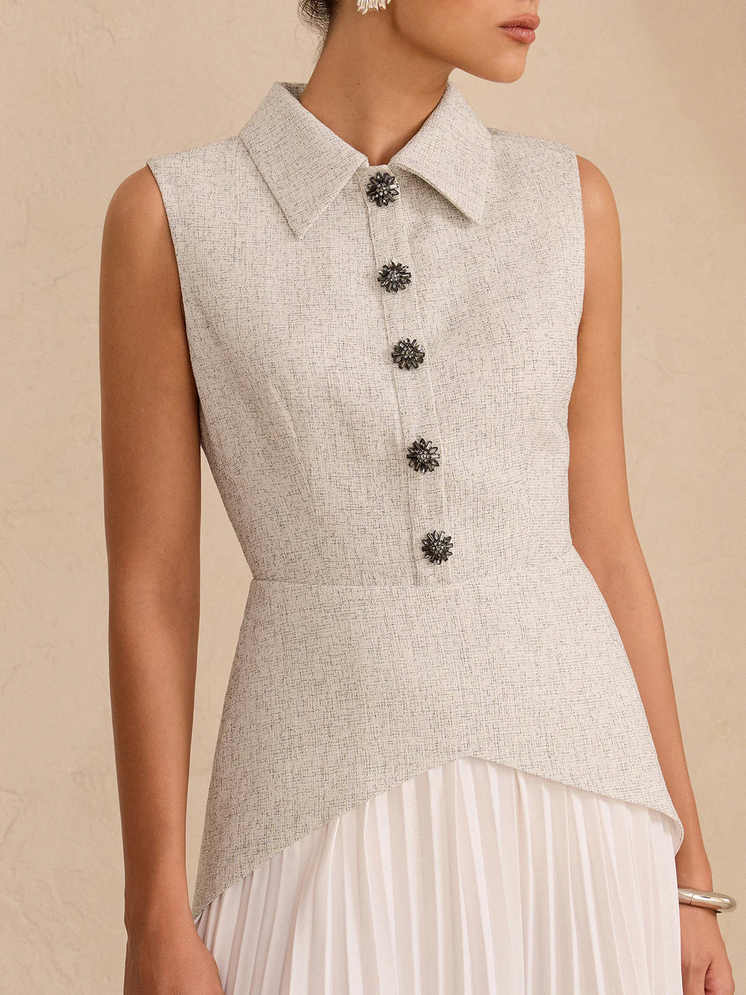 Orlena | Pleated Dress