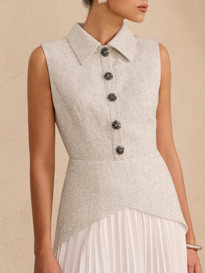Orlena | Pleated Dress