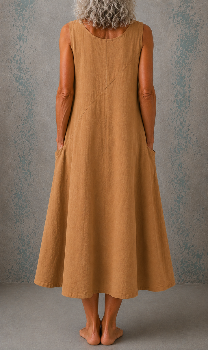 Susan | Linen Pocket Dress