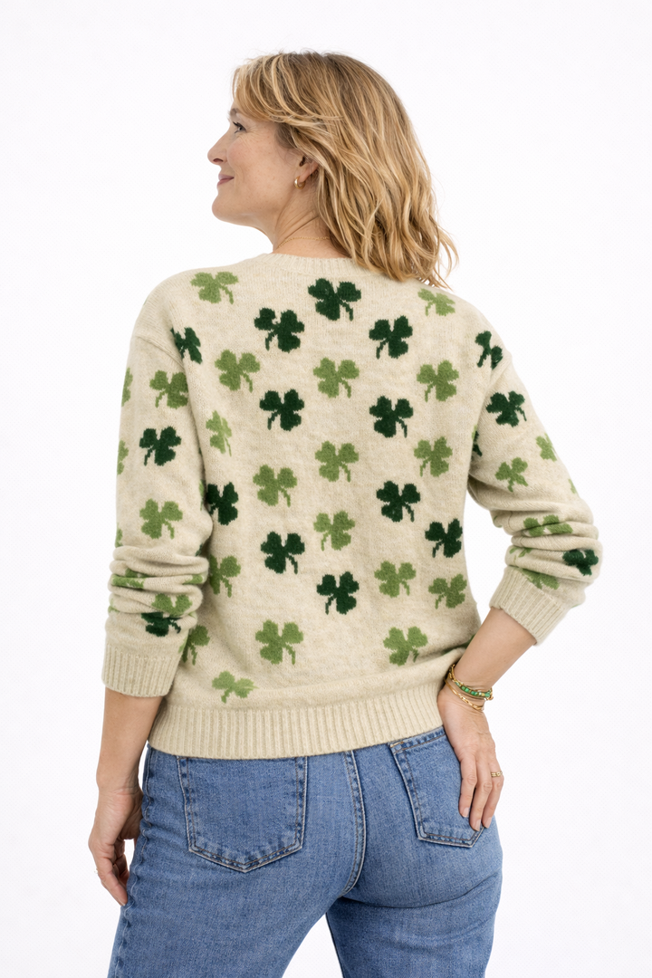 Lida | Classic Clover Knit Sweater