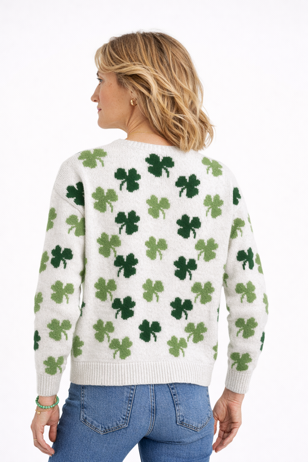 Lida | Classic Clover Knit Sweater