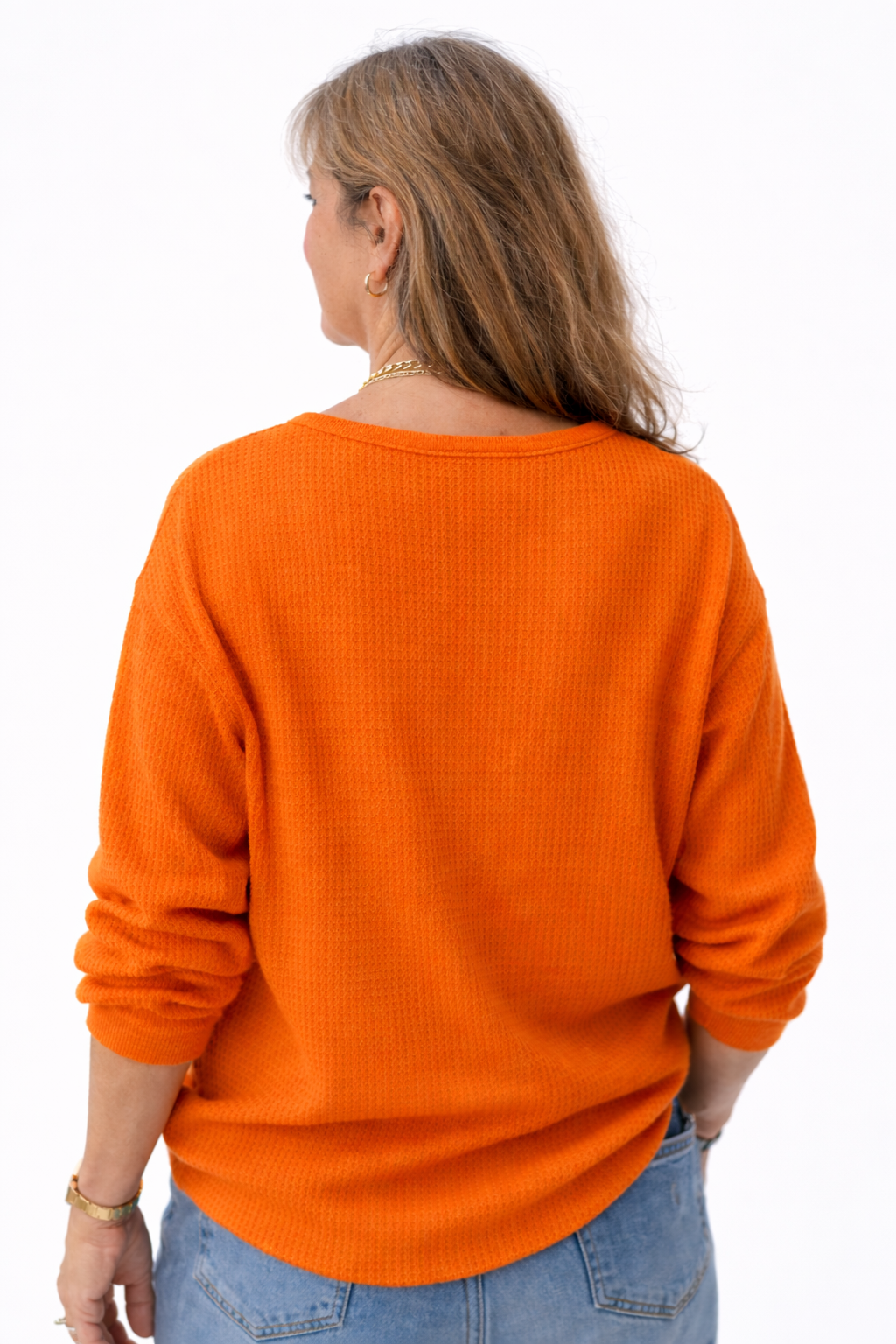 Jasmine | Waffle Knit Lounge Sweater