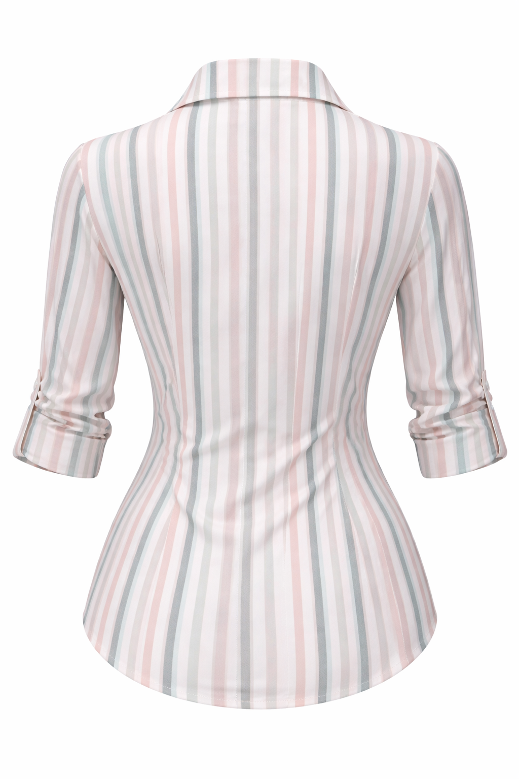 SOFIA AMORETTI | LONG SLEEVE ALLOVER PRINT SHIRT