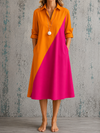 Grace | Linen Midi Dress