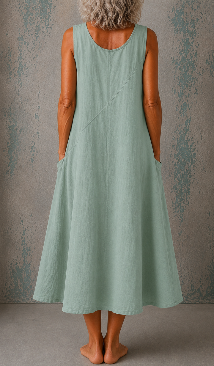Susan | Linen Pocket Dress