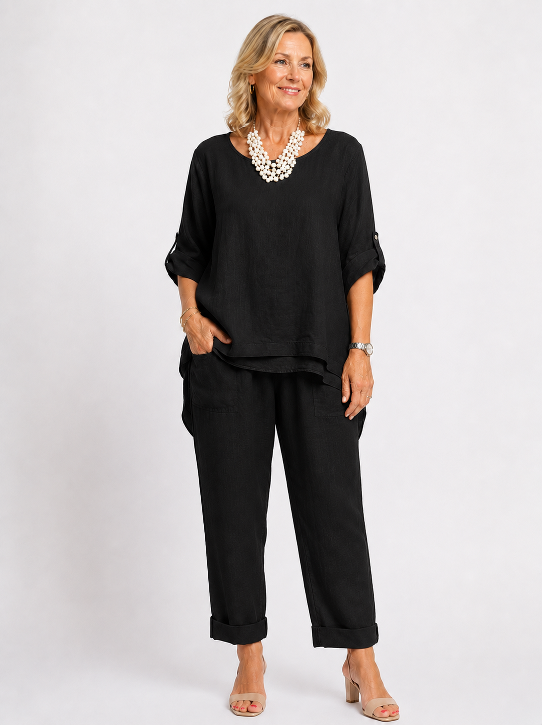 CELINE™ | Relaxed Linen Comfort Set