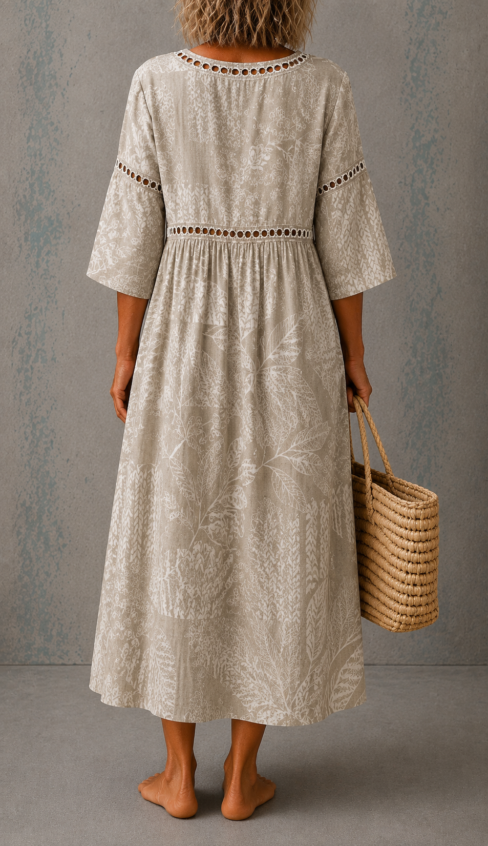 Hazel™ | Wildflower Linen Dress