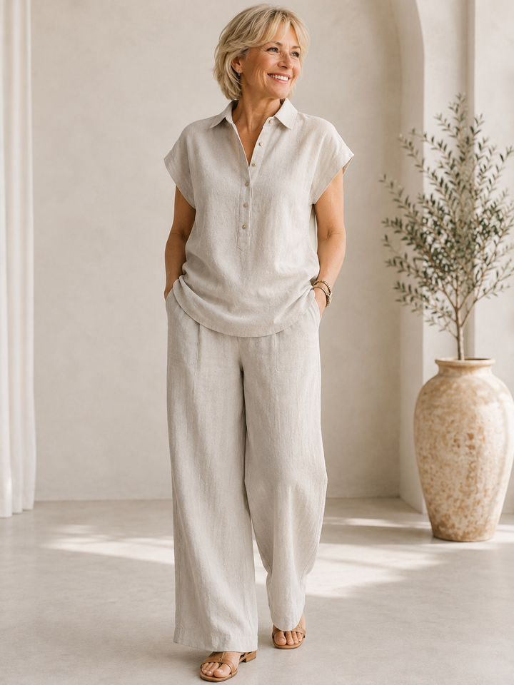 ELENA™ | Relaxed Linen Comfort Set