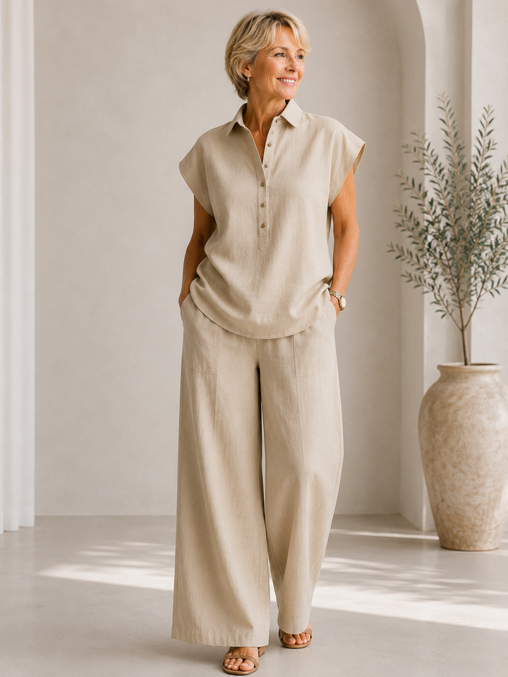 ELENA™ | Relaxed Linen Comfort Set