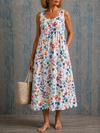 Wildbloom | Sleeveless Linen Dress