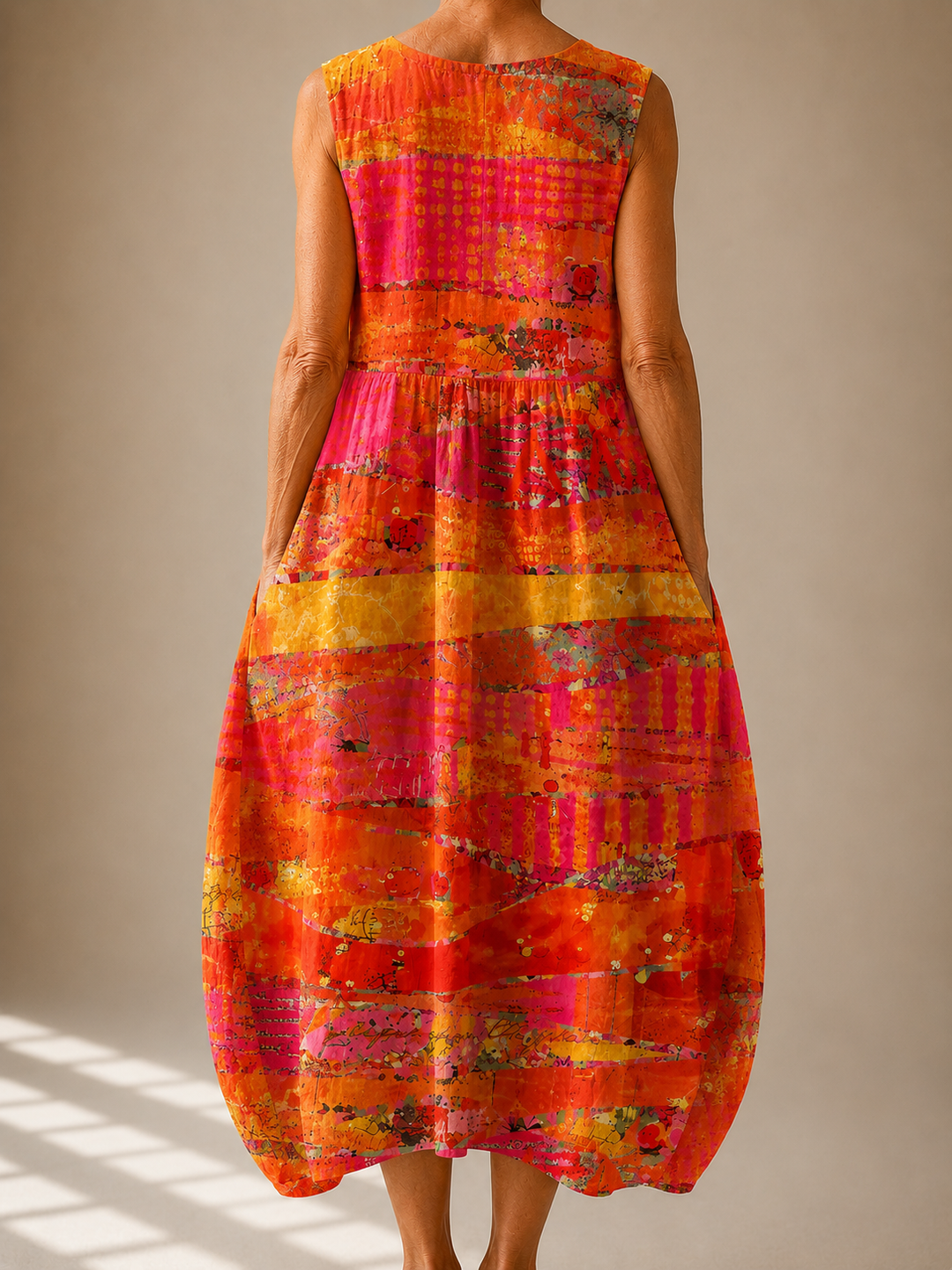 Josephine™ | Sleeveless Linen Dress