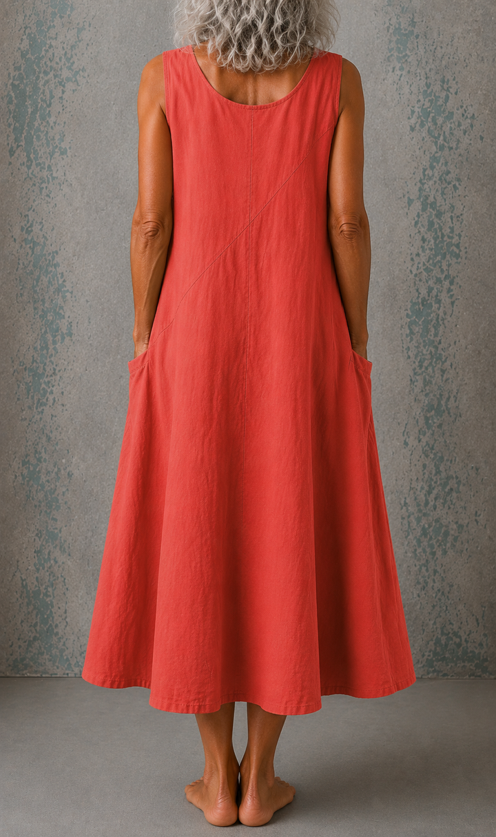 Susan | Linen Pocket Dress