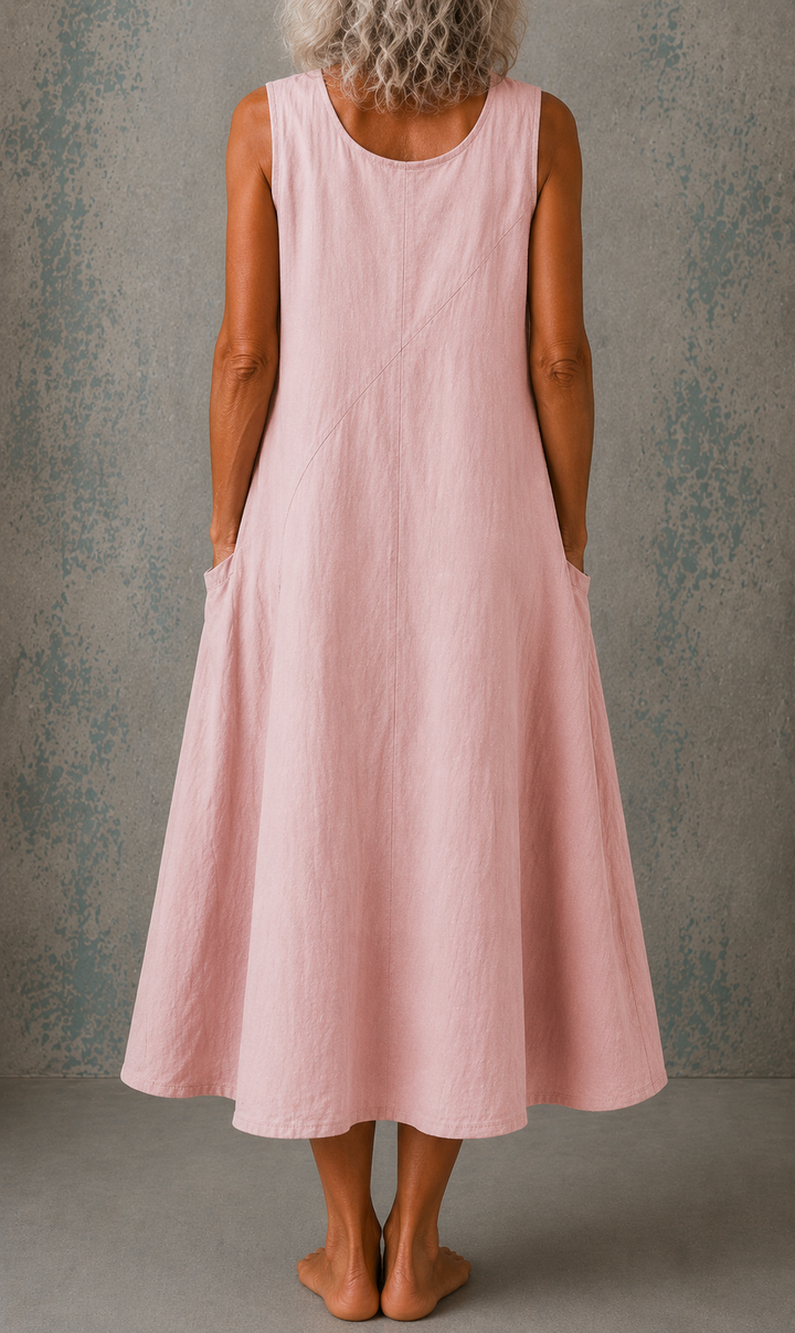 Susan | Linen Pocket Dress