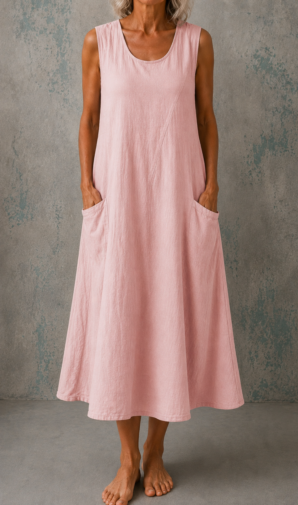 Susan | Linen Pocket Dress
