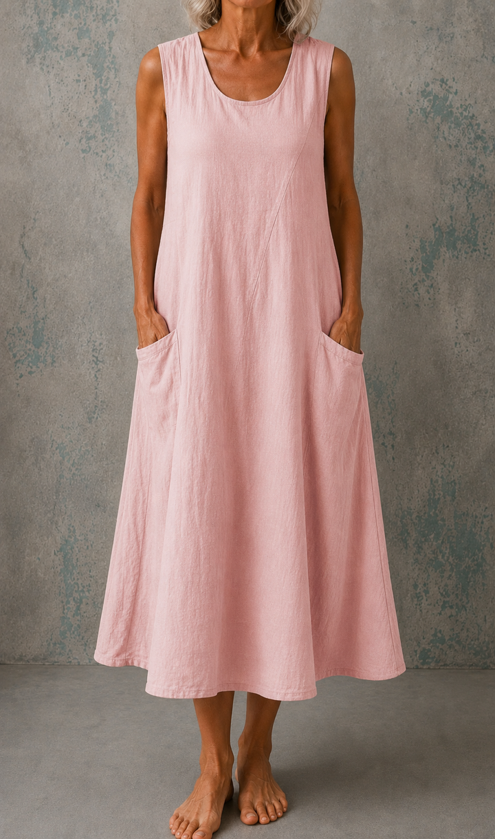 Susan | Linen Pocket Dress