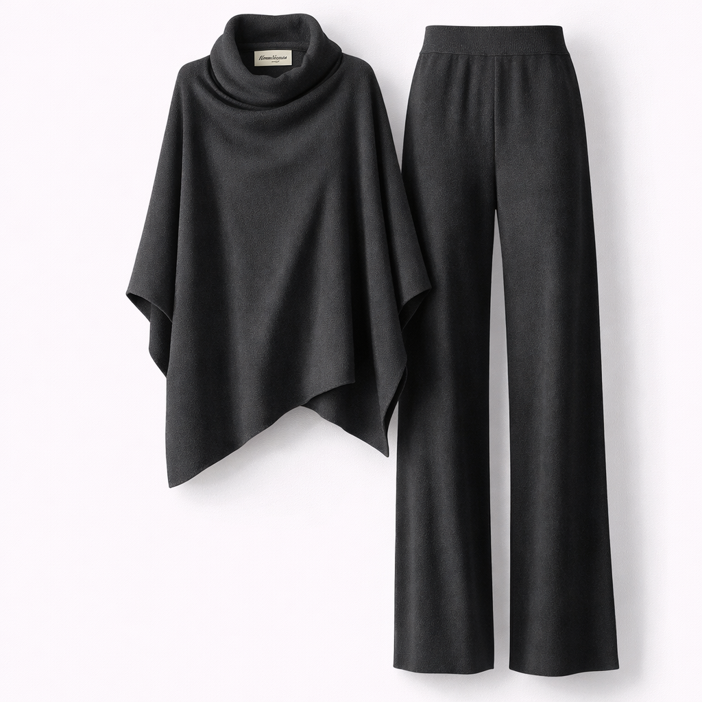 Sara™ | Elegant Drape Two-Piece Set