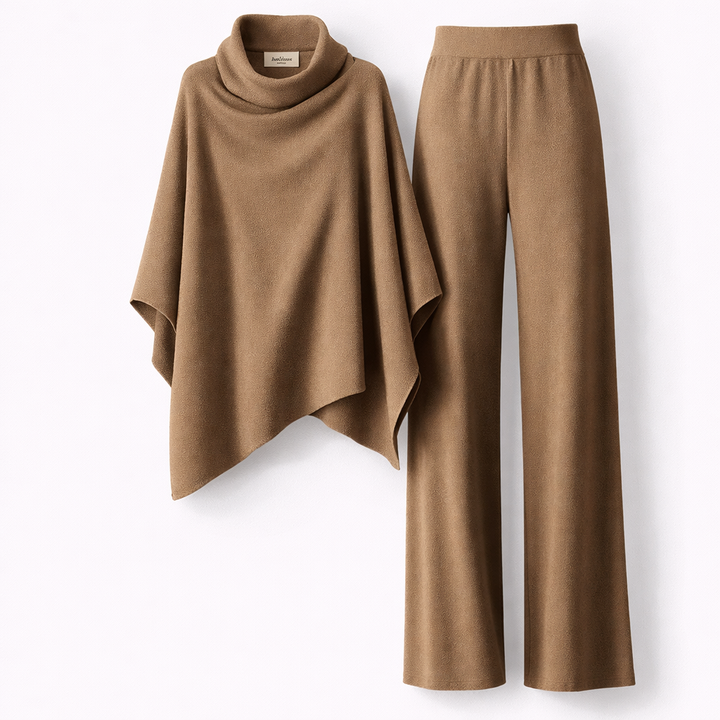 Sara™ | Elegant Drape Two-Piece Set