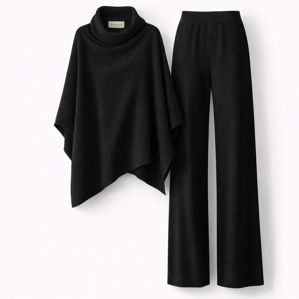 Sara™ | Elegant Drape Two-Piece Set