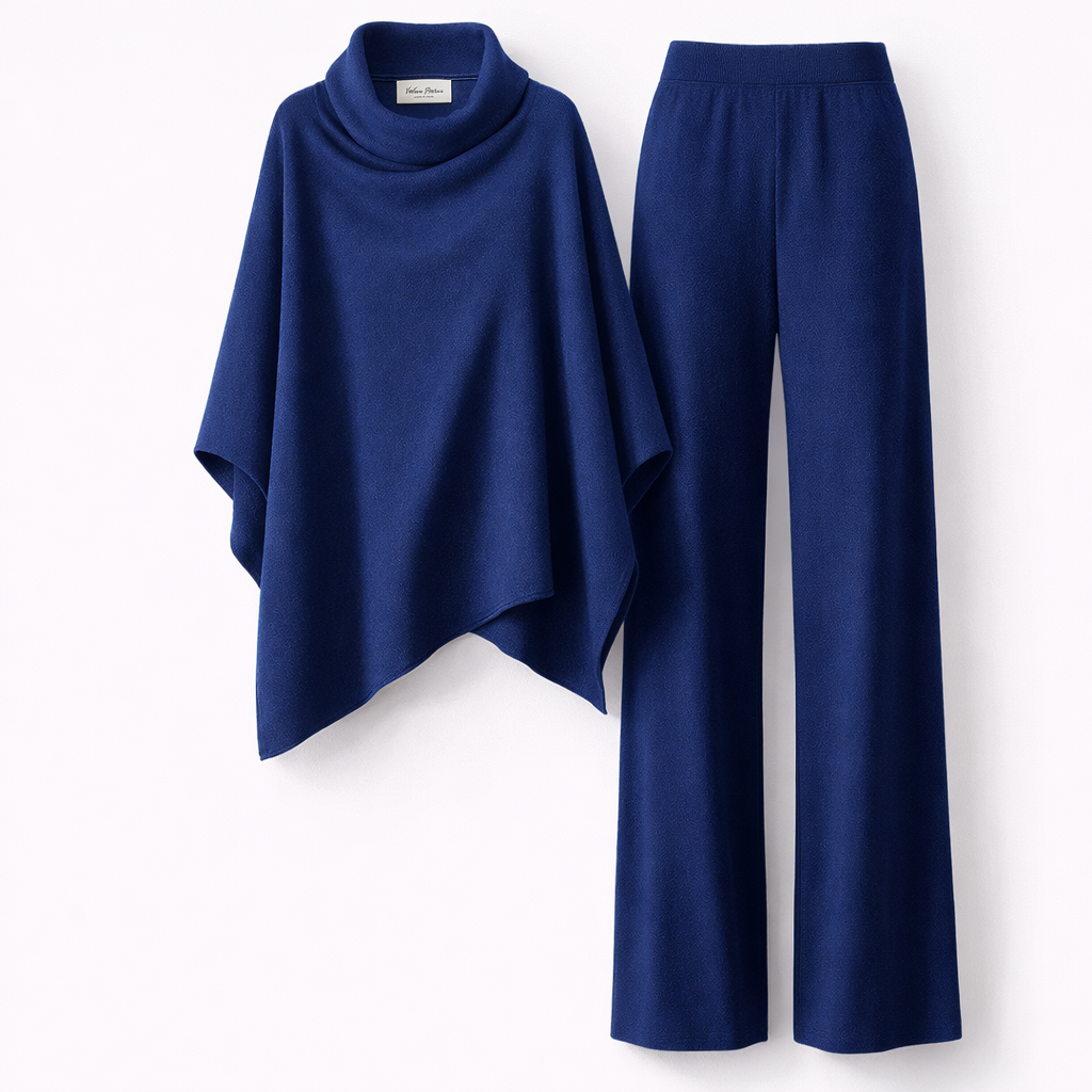 Sara™ | Elegant Drape Two-Piece Set