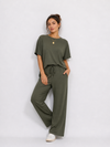 Brisa - Oversized Wide Leg Two Piece Set