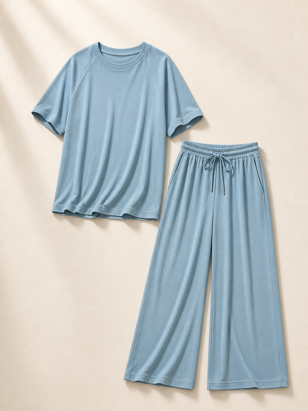 Brisa - Oversized Wide Leg Two Piece Set