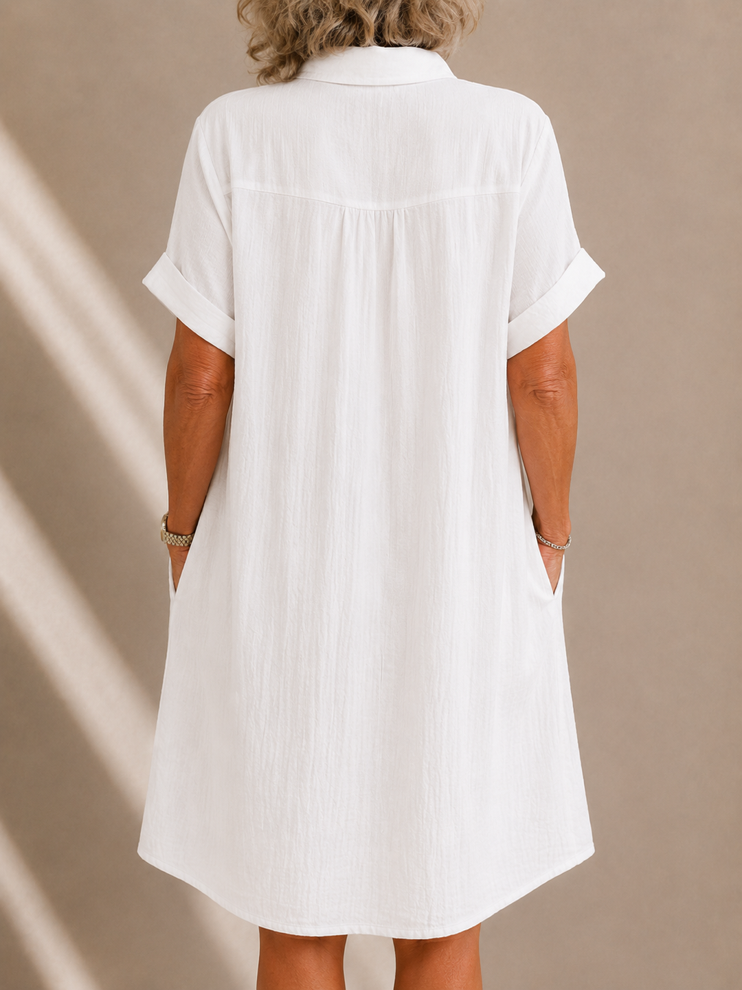 Rose™ | Linen Summer Shirt Dress