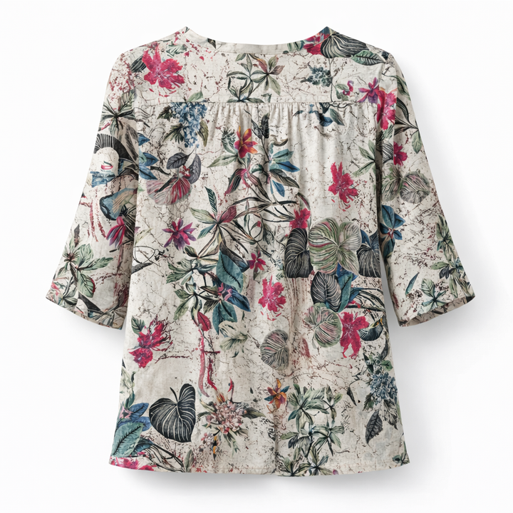Eva | Floral Cotton Tunic