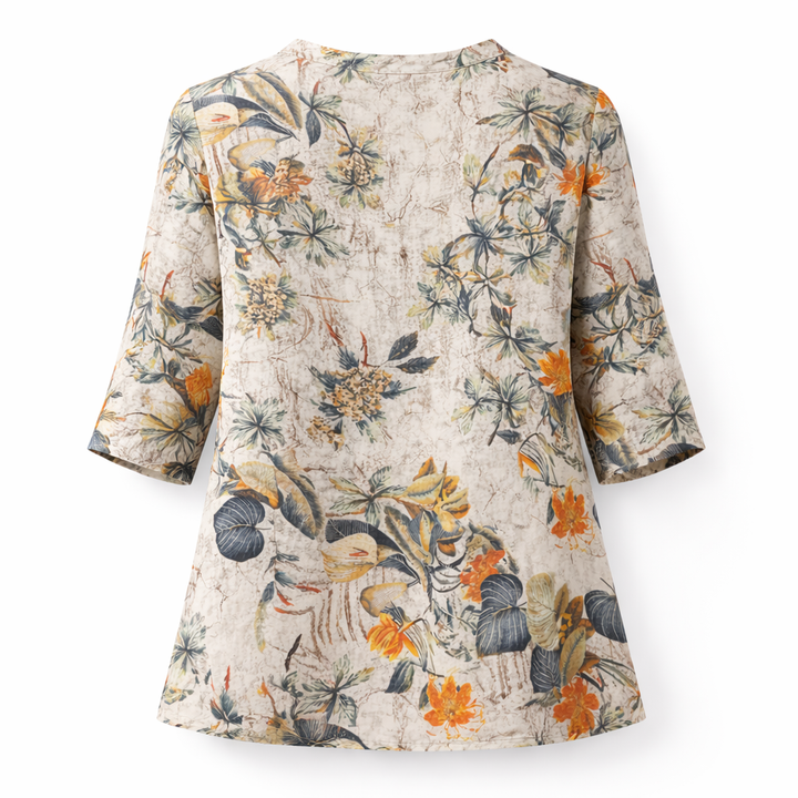 Eva | Floral Cotton Tunic