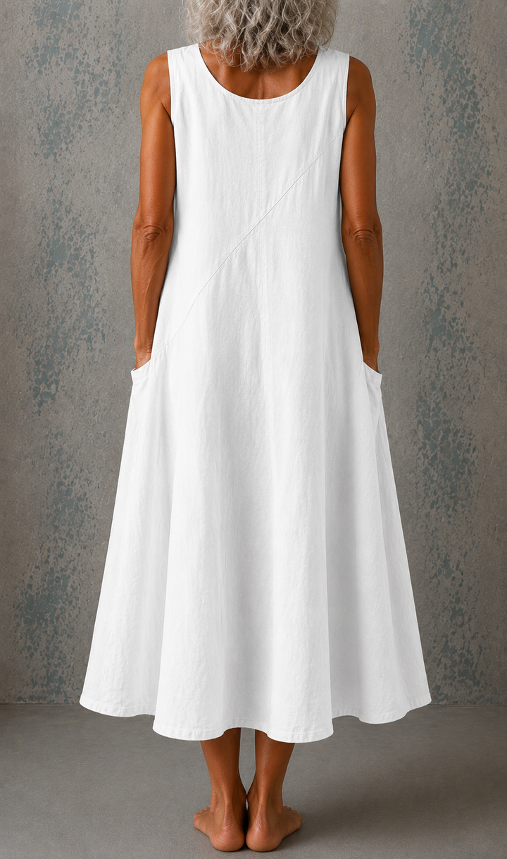 Susan | Linen Pocket Dress