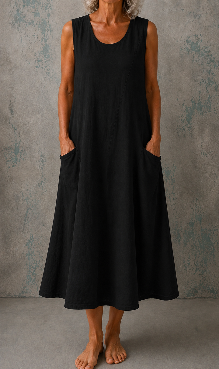 Susan | Linen Pocket Dress